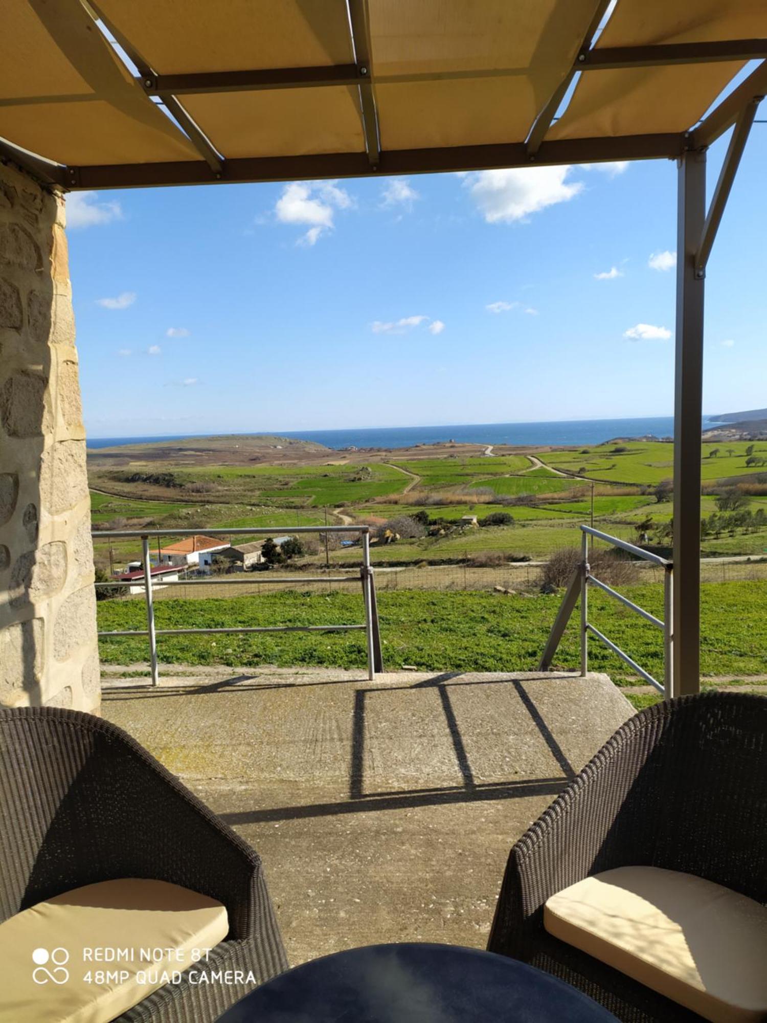 Апартаменти Cozy House With Amazing Sea View Kaminia  Екстер'єр фото